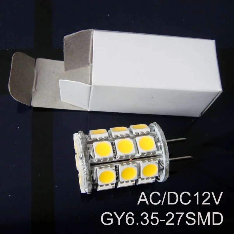 Высокое качество AC/DC12V GY6.35 светодиодный лампы, G6.35 освещение, GU6.35 огни, GY6 светодиодный Кристалл лампы 12 В светодиодный G6 лампы 2 шт./лот