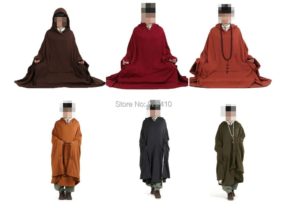 6colors Unisex Top Quality Cotton Buddhism Meditation Cloak Martial Arts Capes Buddhist Suits Lay Warm Clothing Spring Winter Spring Fashion Clothing Clothing Vendorspring Trench Aliexpress