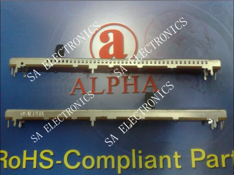 [SA] ALPHA 11,7 см потенциометр слайдов B10K один связан Железный вал пластиковый вал с уровнем длины 10 мм шаговый двигатель 10K-10PCS/лот
