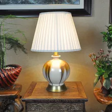 Книги по искусству китайский фарфор керамический светильник Настольный спальня гостиная Свадебные настольная лампа Цзиндэчжэнь настольные лампы классический