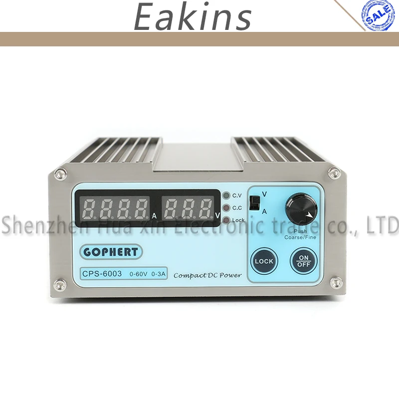 

CPS-6003 Mini High Power Digital DC Power Supply OVP/OCP/OTP 60V 3A Adjustable Compact Laboratory Power Supply 110V-240V