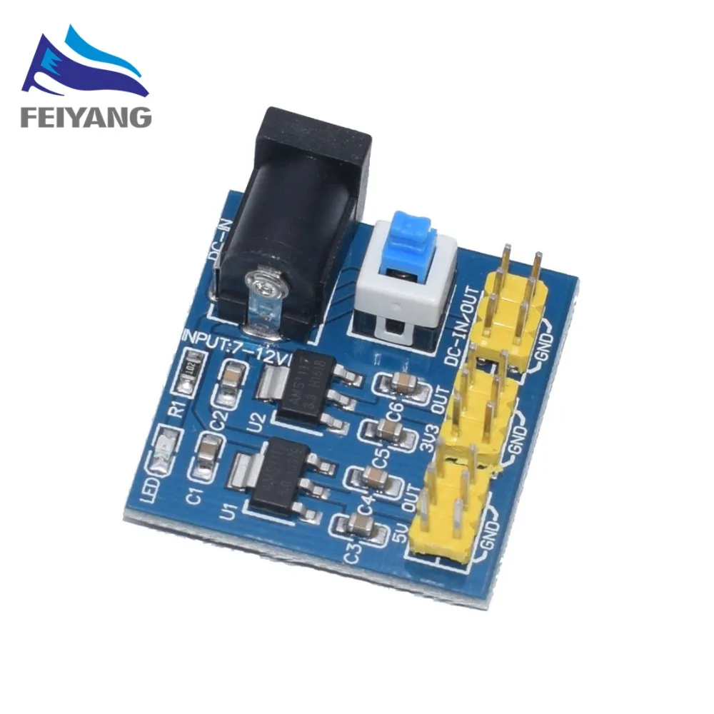 

3.3V 5V 12V Multi Output Voltage Conversion DC-DC 12V to 3.3V 5V 12V Power Module