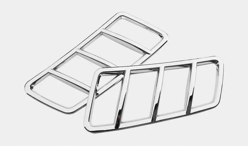 2pcs Stainless Steel Hood Trim Car Sticker for Mercedes Benz ML/GL/GLE/GLS Accessories | Автомобили и мотоциклы