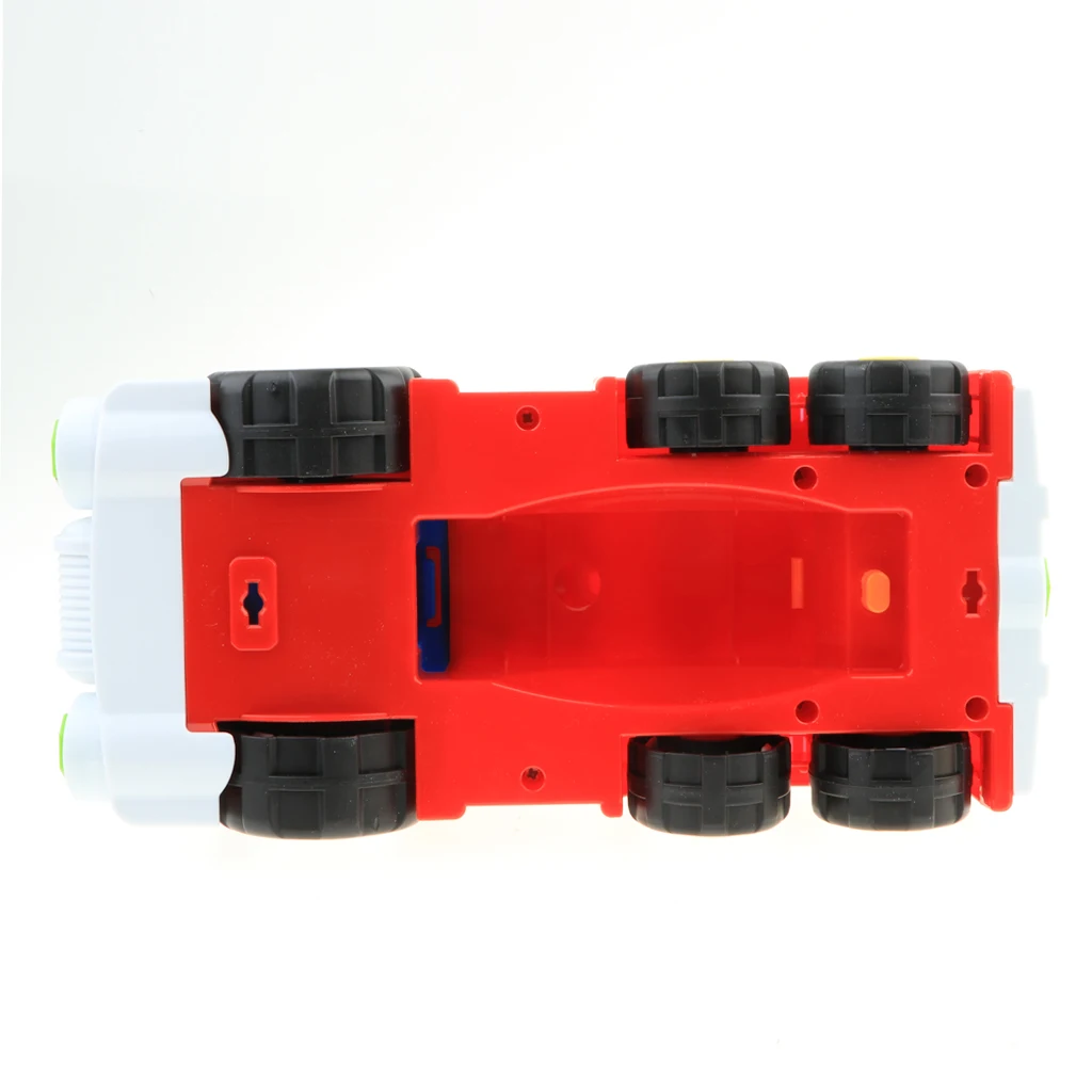 Take Apart Constructions Vehicles Toys - Assemble RC remote control Engineering Truck w/ Electric Drill Tool Kit Screwing Block
