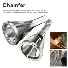 Stainless Steel Remove Burr Tools Drill Chuck Deburring External Chamfer Tool  for Chuck Drill Bit Hand Tools