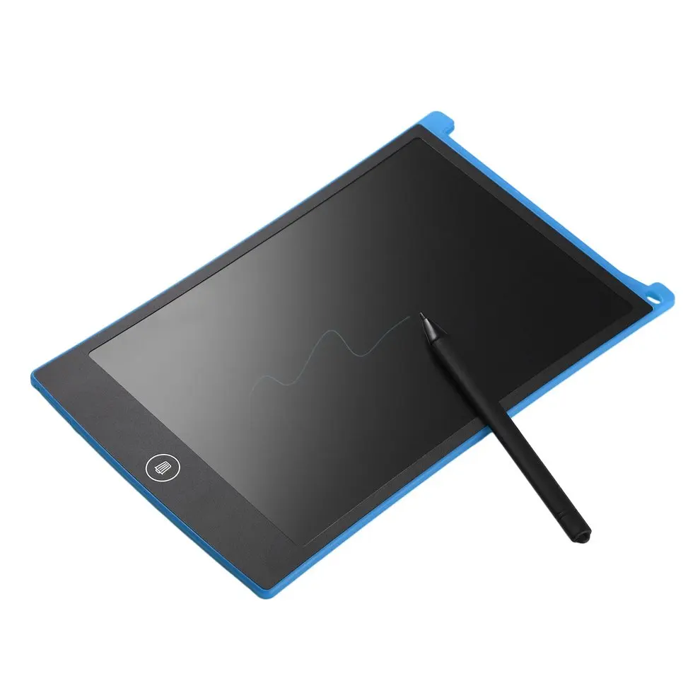 

8pcs 8.5" LCD Tablet Writting Drawing Pad for eWriter Memo Message Board Notepad Stylus Blue
