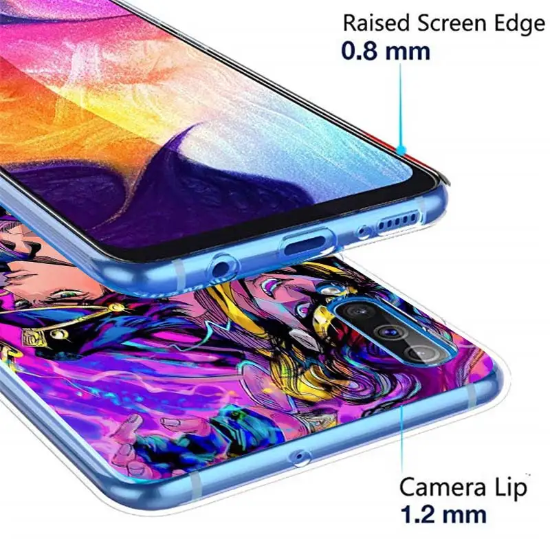 JoJo's Bizarre Adventure JoJo Silicone Case for Samsung Galaxy A71 A51 A90 5G A50 A70 A40 A20e A10 A30 A80 A8 Plus A7 A9 Cover