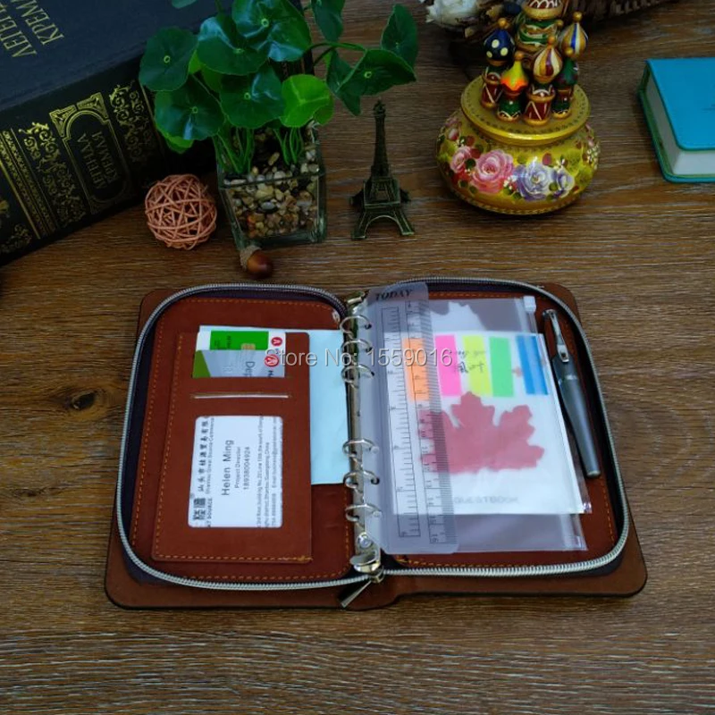 a6 wallet padfolio bag
