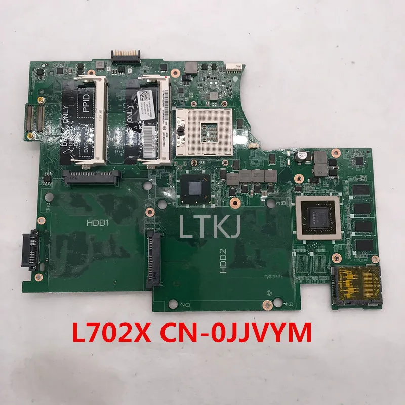 Материнская плата для ноутбука 17 L702X фотосессия 0JJVYM DAGM7MB1AE0 GT550M 1G 100%