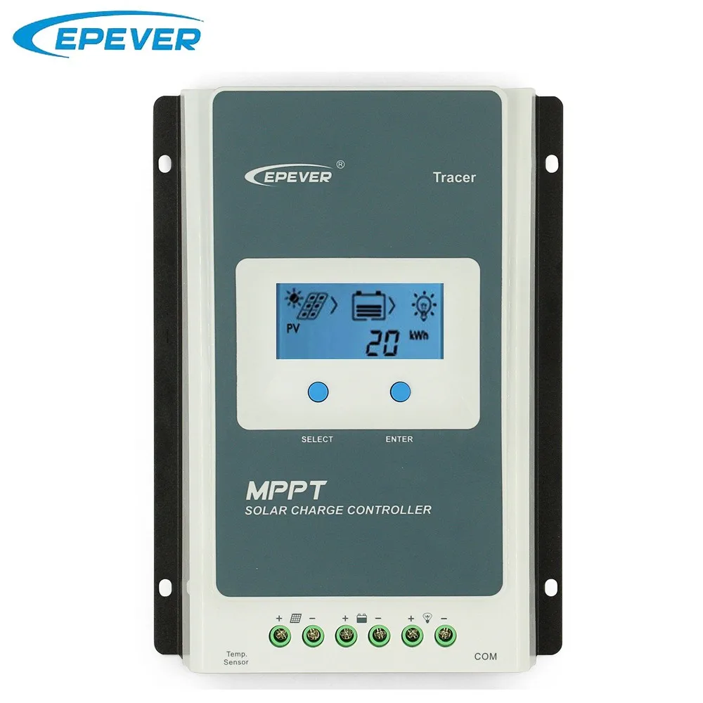 

LCD Display Solar Charge 30A/40A Controller with Automatic Short Circuit Protection and Automatic Current Limit Protection