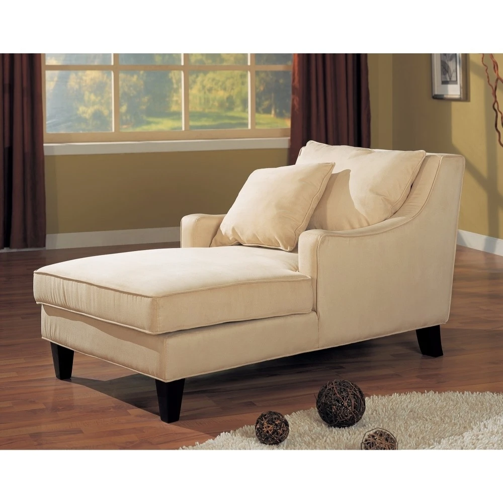 Debonairly Classy Chaise, Beige