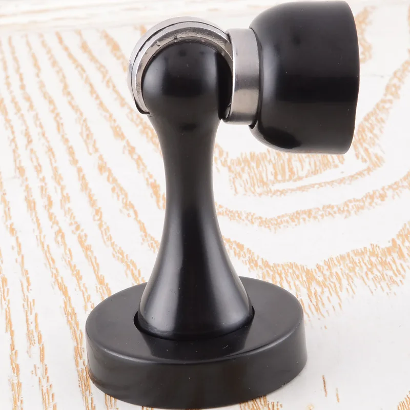

2018 Fechadura Digital Bedroom Ground Black Door To Block The Touch Strong Magnetic Toilet Wall Decoration Hardware Accessories