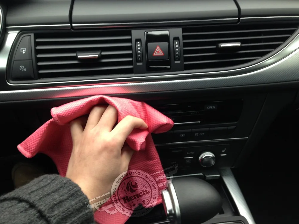 3-Pack 1" x 16" микрофибра чистящие салфетки моющее полотенце для окна автомобиля Лобовое стекло дома кухня Полировка Губка автомобильные аксессуары