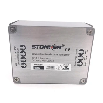 

Free Shipping 3 Phase Input 380V Output 3PH 220V High-performance Servo Transformer for 7kw Servo Drive Power Supply SVC-070-B