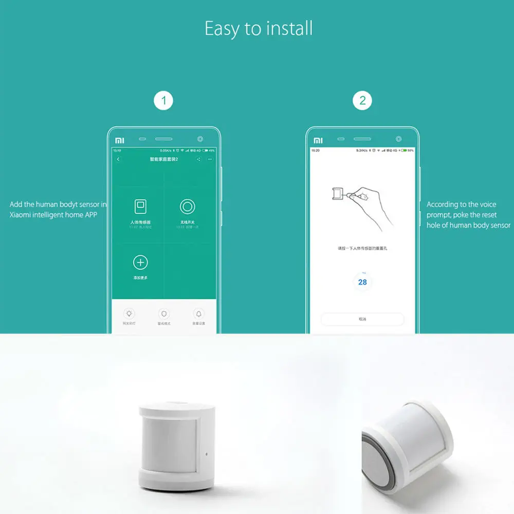 Xiao mi датчик человеческого тела Магнитный умный дом Супер практичное устройство умное интеллектуальное устройство для mi приложение умный дом