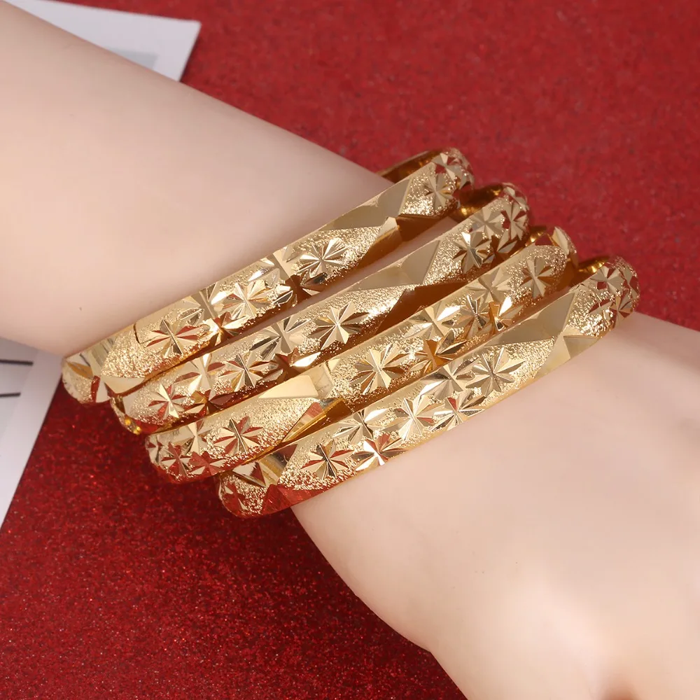 Buy Fashion Dubai Gold Jewelry Gold Bangles For