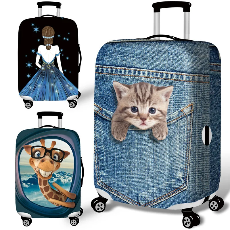 Cena CelleCool wysokiej jakości moda bagażu podróży pokrywa elastyczność bagaż podróżny pokrowiec na ochronny pokrowiec na walizkę na kółkach