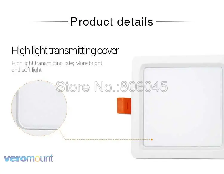 MiLight FUT064 9 W RGB + CCT квадратный светодиодный потолочный светильник Reccessed свет AC85-265V Wi-Fi Совместимые 2,4G 4-зоны Беспроводной удаленного