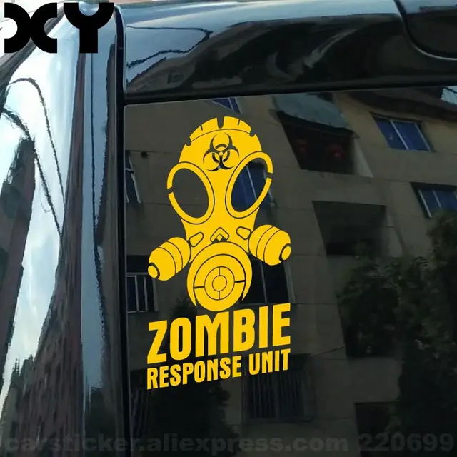 Zombie Car Sticker Vinyl Decal Car Sticker Truck Car Window Bumper