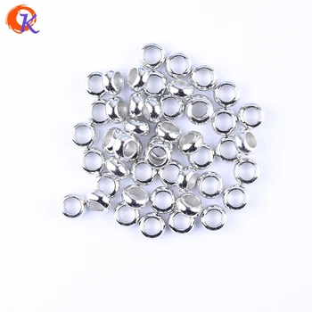 

Cordial Design 200pcs 1cm Plastic Rhodium Plated Round Connector Bead For Bracelet Necklace Connect Jewelry Findings CDWB-517843