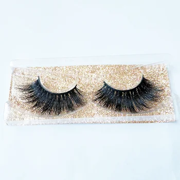 

HEXUAN Eyelashes Mink Eyelashes Natural Long 5d Mink Lashes 25 mm Lashes 100% Cruelty Free 5d False Eyelashes
