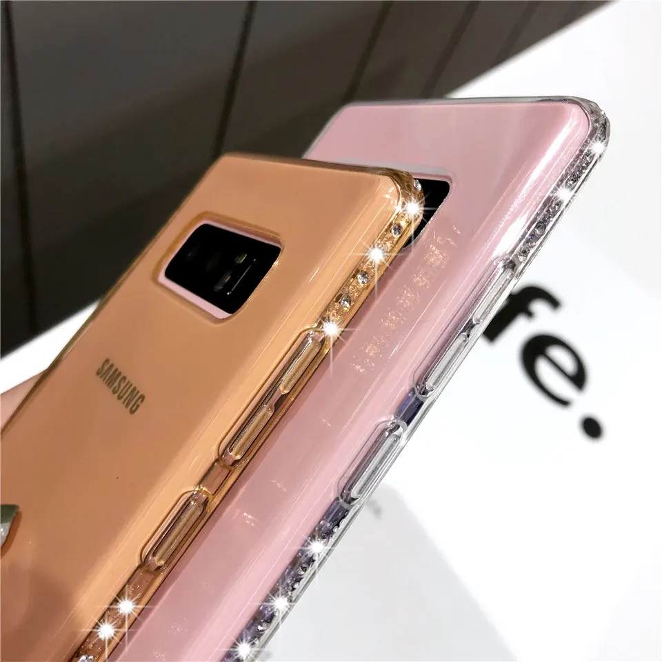 Для Samgung J7 J5 J3 Pro A3 A5 A7 2017 J4 J6 J8 A6 A8 2018 S10E E S9 S8 примечание 9 S10 плюс блеск Чехол чехол с