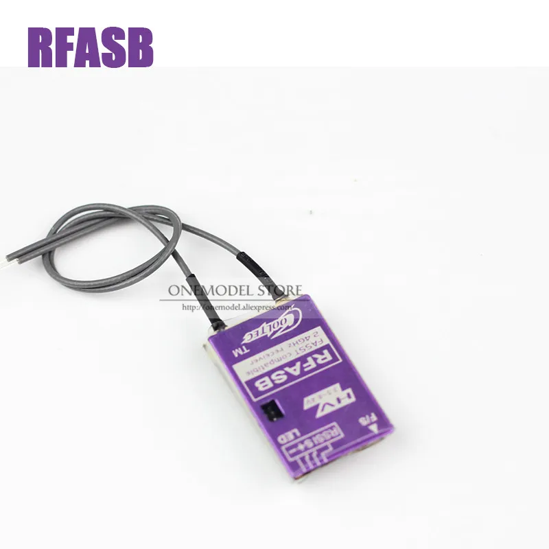 Оригинальный приемник Cooltech RFASBz с металлическим корпусом FASST 2 4 ГГц совместимый