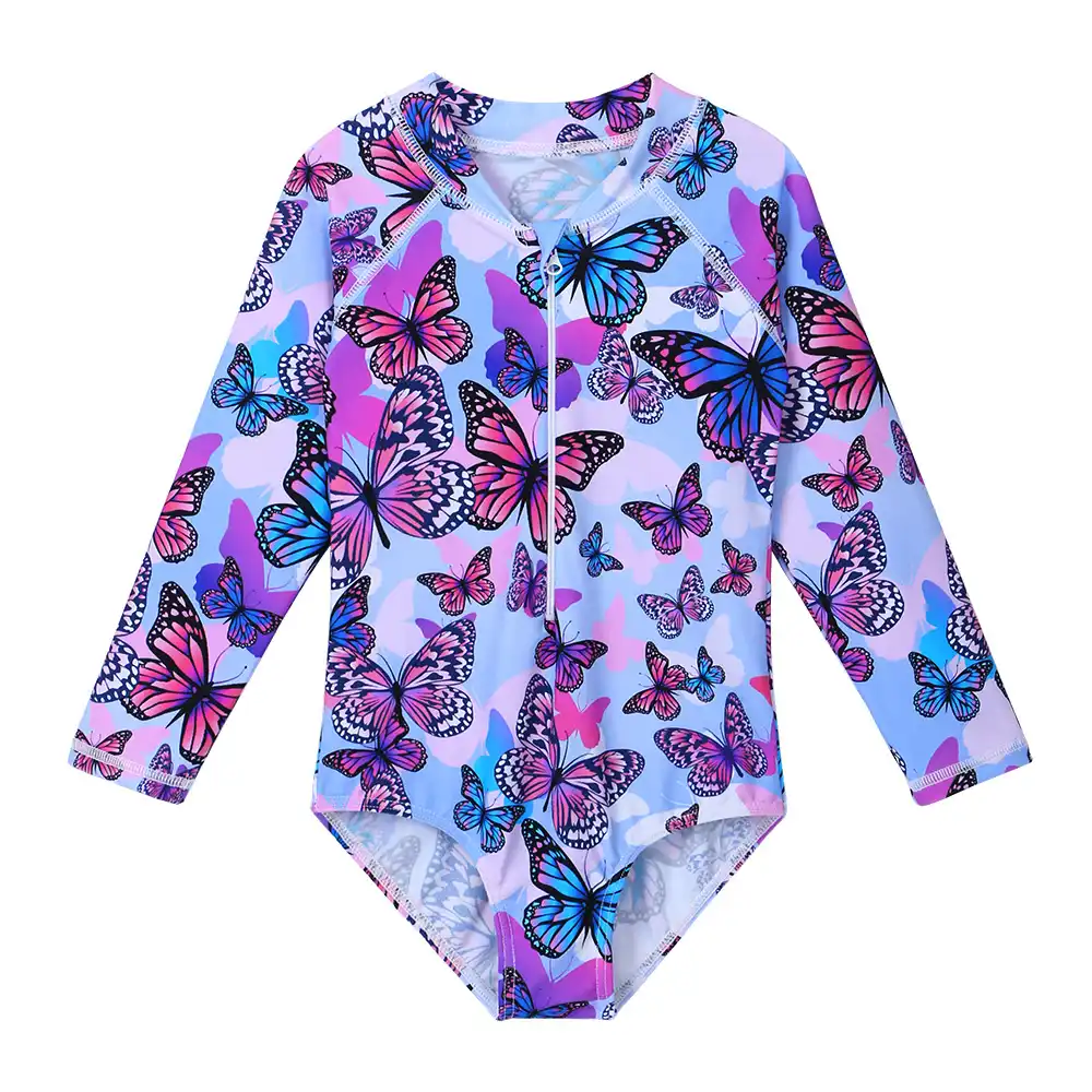 long sleeve bathing suit kids