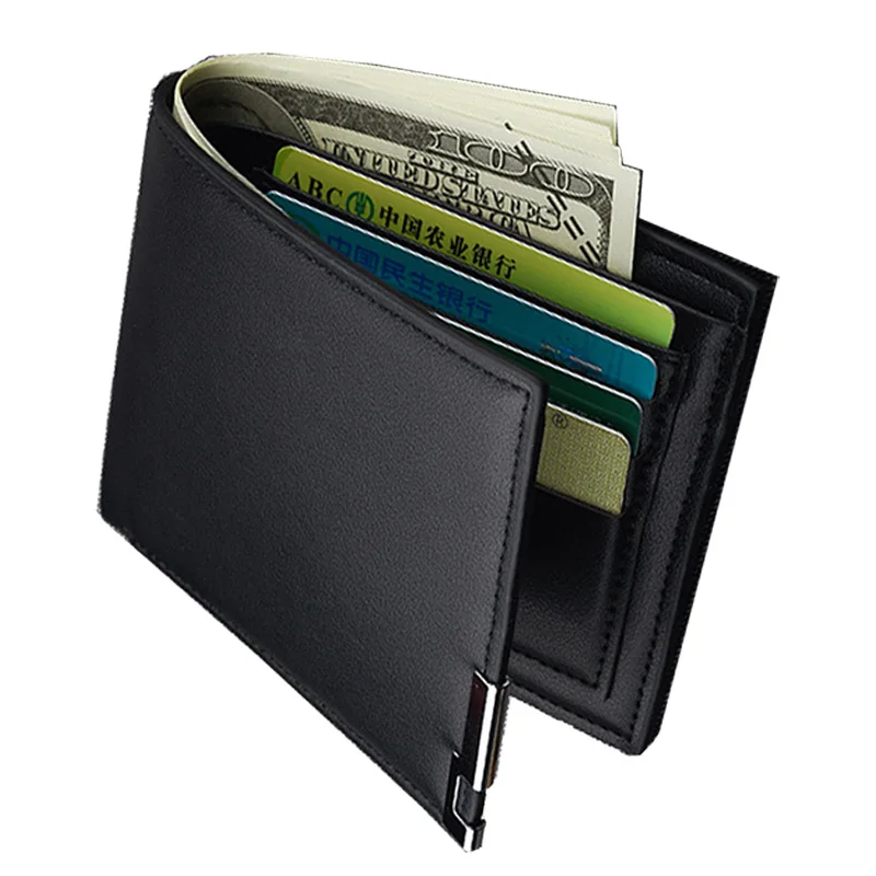 Hot Sale Mini men business wallet Multi card bit Fashion