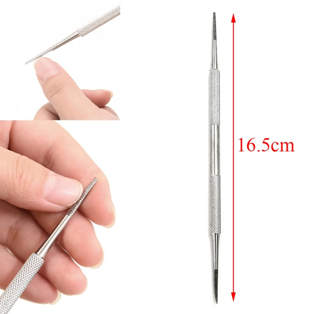 2019 New Toe Nail File Double Ended Pedicure File Satin Edge Ingrown