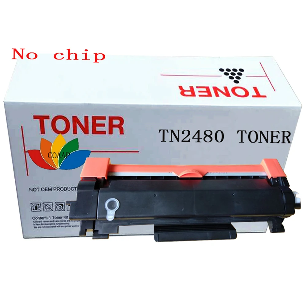 1pk совместимый тонер-картридж TN2480 для принтера brother DCP-L2535DW DCP-2550DW HL-2375DW MFC-L2715DW |
