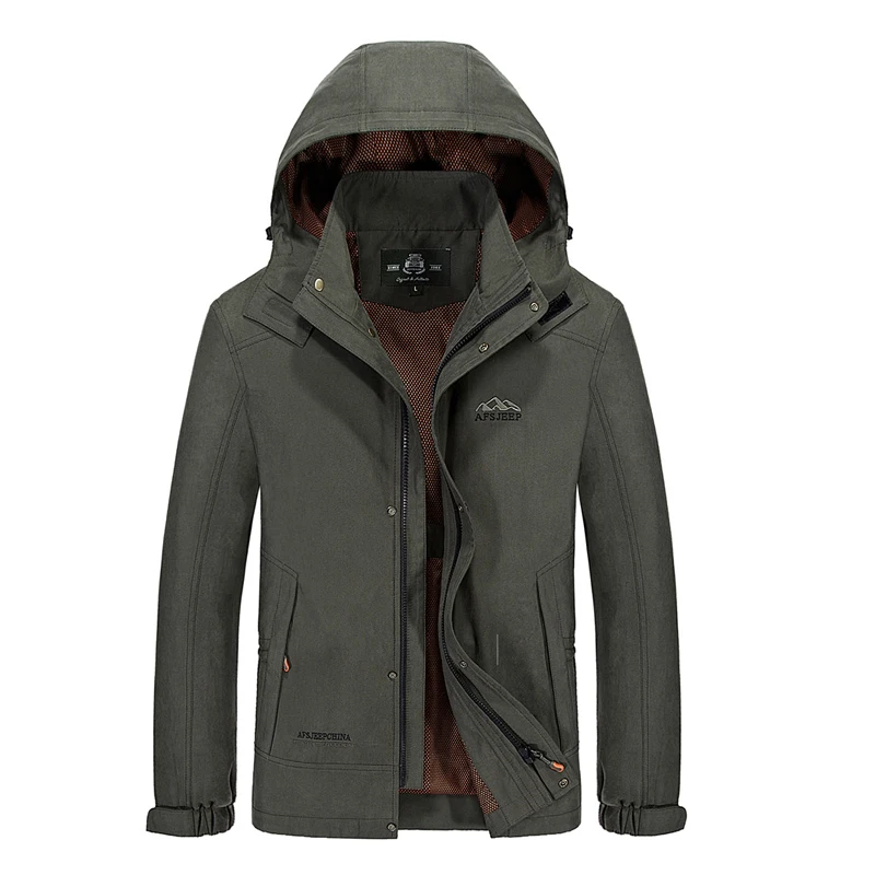 Mens jackets and coats jaquetas masculina army jacket men brand-clothing mens Autumn casual windproof loose jacket coat