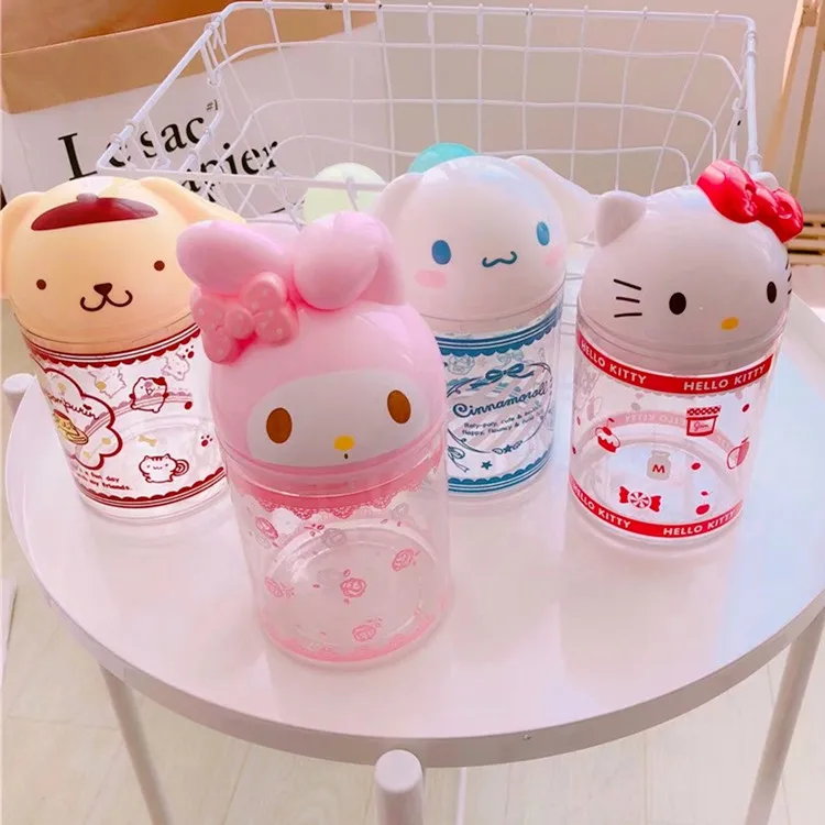 1 шт. Мультяшные настольные коробки для хранения Милая моя мелодия Cinnamoroll Собака косметический ящик для хранения ювелирных изделий коробки для хранения кукольных аксессуаров