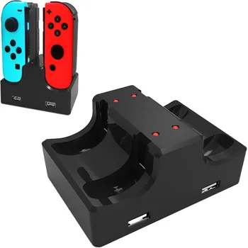 

Nintend Switch NS Controller Stand Holder Mount Support Joy-Con LED Indicater Desk Charging Dock Charger Station Standing