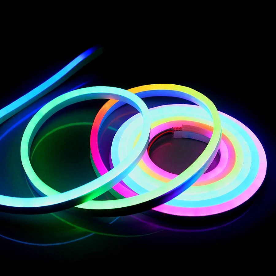 Us 351 12 Off 20m Waterproof Ip68 Flexible Led Neon Light Dc12v Ws2811 Ic Flex Strip 60leds M 5050 Smd Full Changeable Colors In Us 351 12 Off 20m Waterproof Ip68 Flexible Led Neon Light Dc12v Ws2811 Ic Flex Strip 60leds M 5050 Smd Full Changeable Colors In