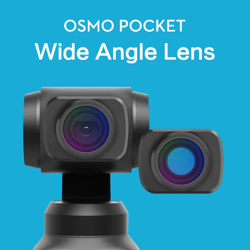 Мини Портативный OSMO Карманный широкоугольный объектив камеры для DJI OSMO Карманный ручной карданный камера на магните аксессуары