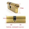 Pure copper AB lock core 105mm Cylinder AB Key Anti-Theft Entrance Brass Door Lock single row marble lock core ► Photo 3/5