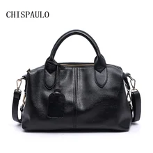 CHISPAULO Femmes Sac Vintage En Cuir Célèbre Marque sac à main de dames sacs à main de haute qualité Rétro Sac sacs pour femmes Designer X63