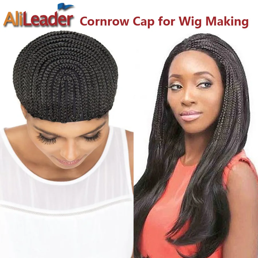 Hot Selling 5Pcs Cornrows Wig Cap For Making Wigs Lot Easier Sew