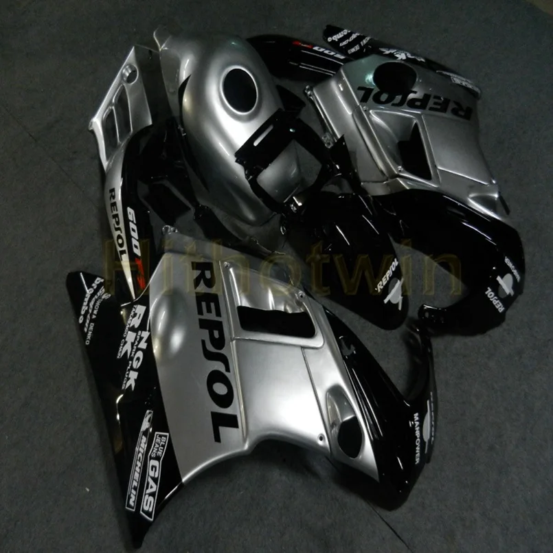 D Пользовательские Обтекатели мотоцикла для HONDA CBR600F2 1991-1994 ABS пластиковые моторные панели+ Botls+ красный черный M2 - Цвет: D