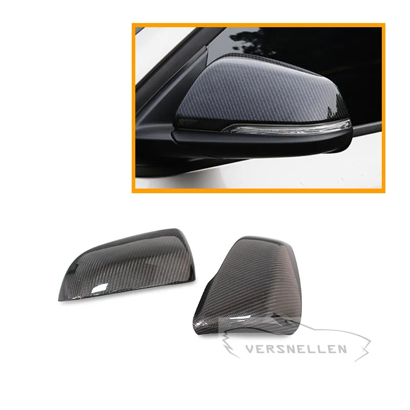 

TOP PU Protect Carbon Mirror Caps Replacement OEM Fitment Side Mirror Cover for BMW 2 Series Tourer F45 / F46 BMW X1 F84 2014 up