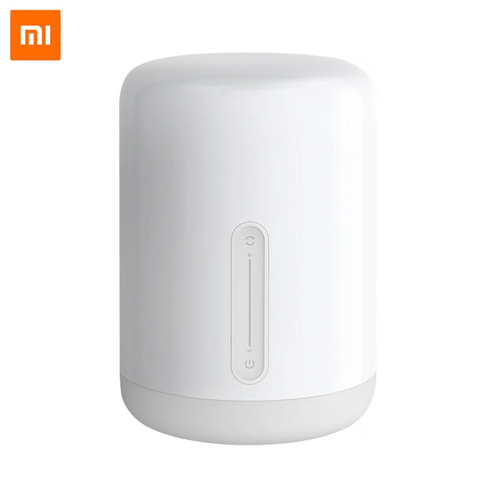 

Original Xiaomi Mijia Smart Bedside Lamp Mi LED Night Light Lamp Bluetooth WiFi Touch Panel APP Control Work With Apple HomeKit