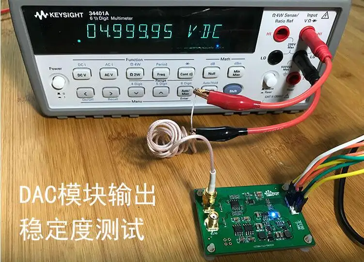 DAC8563 модуль DAC положительный и отрицательный 10 в амплитуда сигнала 16 бит ЦАП одиночный/биполярный выход