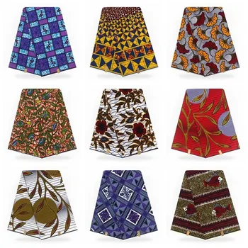 

Nigerian Lace Fabrics ASO EBI African Cotton Print Ankara High Quality Veritable Wax 2020 pagne africain hot wax Veritable