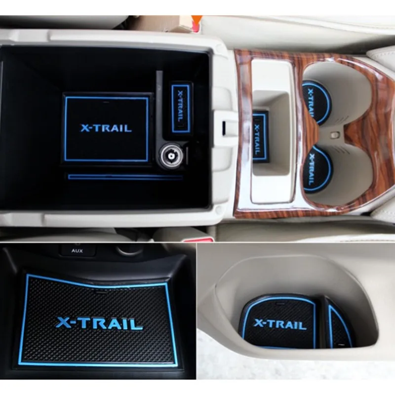 Нескользящие Коврики для Nissan X Trail T32 Rogue 2017|Хромирование| |