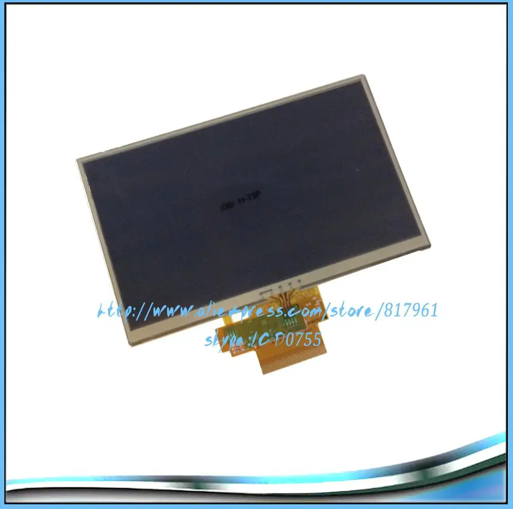 

Original 5" inch For TomTom GO Live 825 525 GPS LCD display screen with touch screen digitizer panel free shipping, GPS LCD