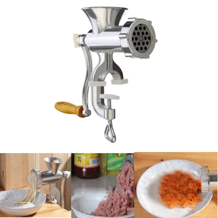 hand held meat mincer