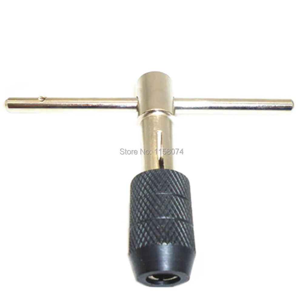 M5-M8 T-Handle Reversible Tap Wrench Chuck Tapping Threading Holder