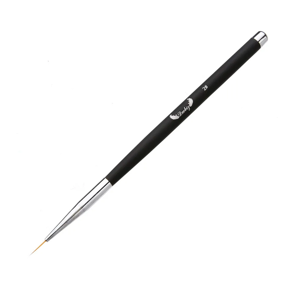 HAICAR кисть для гравировки ногтей, кисть для рисования ногтей, 3D Ручка, черная, не легко расстегивается, высокое качество, украшение для дизайна ногтей