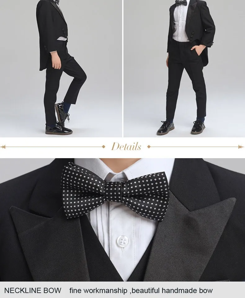 2016 Big Boys Clothing Set Black Tailcoat  (11)